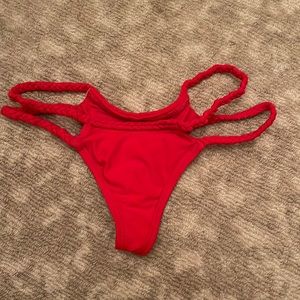 Frankie’s Bikini Red Bottoms - XS
